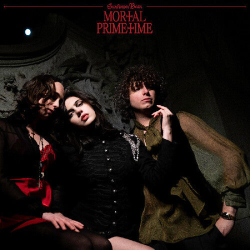 Sunflower Bean - Mortal Primetime (Ltd. Ed. Clear Red Vinyl w/ bonus 12", Gatefold) - Blind Tiger Record Club