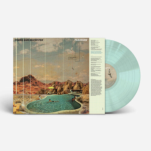 Young Gun Silver Fox - Pleasure (Ltd. Ed. Aqua Blue Vinyl) - Blind Tiger Record Club