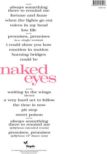 Naked Eyes - Naked Eyes (Ltd. Ed. Blue 2xLP Vinyl)
