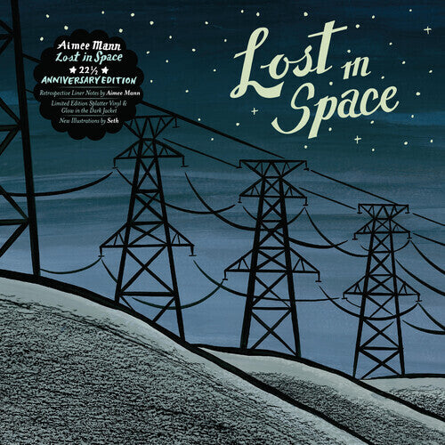 Aimee Mann - Lost In Space (Ltd. Ed. Splatter Blue Vinyl w/ Glow in the dark Jacket) - BTRC ROTM - Blind Tiger Record Club