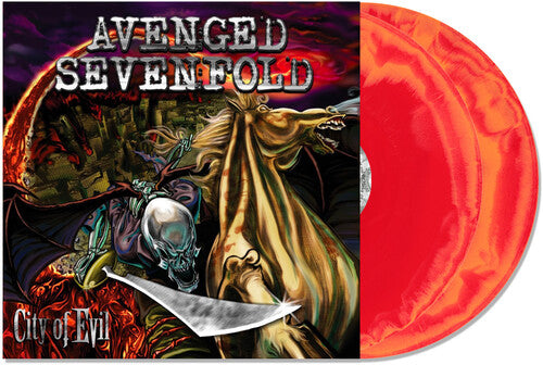 Avenged Sevenfold - City of Evil (Ltd. Ed. Orange/Red 2xLP Vinyl, 20th Anniversary w/ Gatefold) - Blind Tiger Record Club