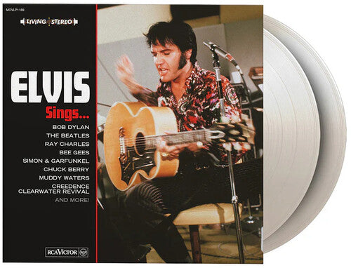 Elvis Presley - Elvis Sings (Ltd. Ed. 180G White 2xLP Vinyl w/ Gatefold)