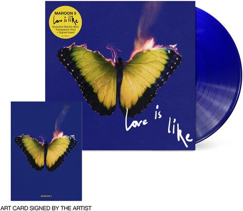 Maroon 5 - Love Is Like (Ltd. Ed. Blue Vinyl, Autographed)