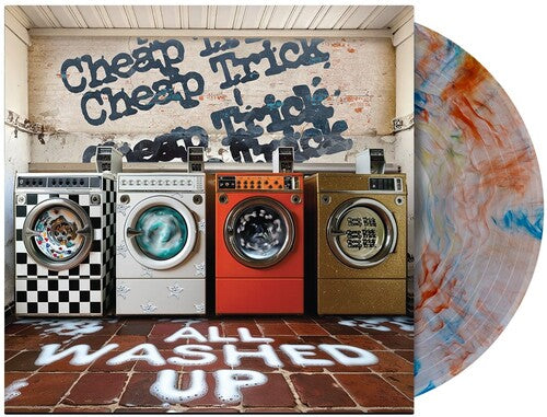Cheap Trick - All Washed Up (Ltd. Ed. Orange/Blue Marble Vinyl w/ insert, 50th Anniversary)