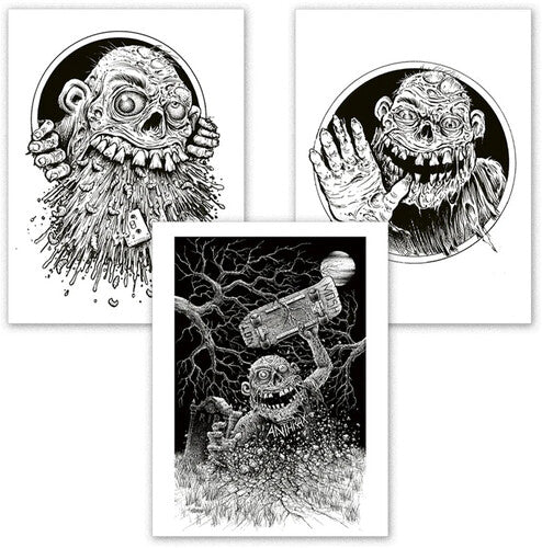 Anthrax - Among The Living Graphic Novel (Hardcover Book w/ specialized slipcase & set of art prints)