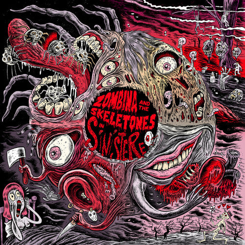 Zombina & the Skeletones - In Sinistereo (Ltd. Ed. Red Vinyl w/ booklet)
