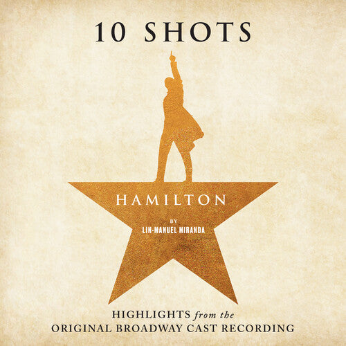 Hamilton: 10 Shots (Ltd. Ed. Highlights From The Original Broadway Cast Recording, Poster) - Blind Tiger Record Club