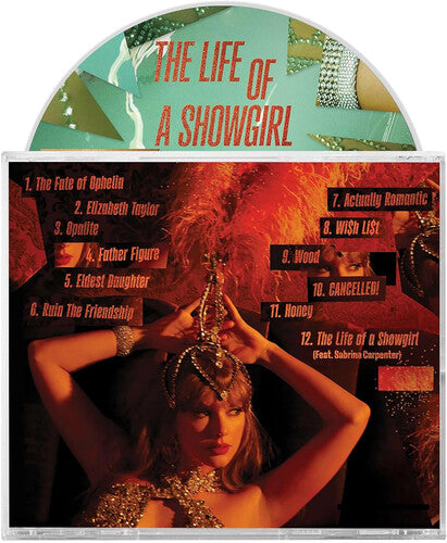 Tylor Swift - The Life of a Showgirl: Sweat and Vanilla Perfume Album Edition (CD Format)