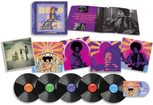 The Jimi Hendrix Experience - Bold As Love (Ltd. Ed. Boxed Set, 6xLP Vinyl w/ Blu-ray & Booklet) - Blind Tiger Record Club