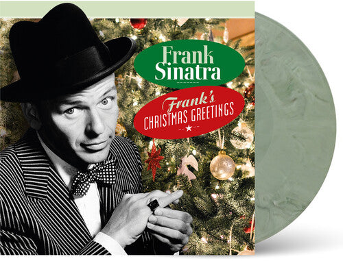 Frank Sinatra - Frank's Christmas Greetings (Ltd. Ed. 180G Wht./Blk/Grn Vinyl) - Blind Tiger Record Club