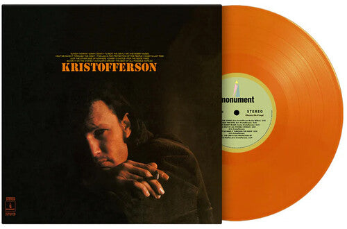 Kris Kristofferson - Kristofferson (Ltd. Ed. 180G Orange Vinyl, limited number) - Blind Tiger Record Club