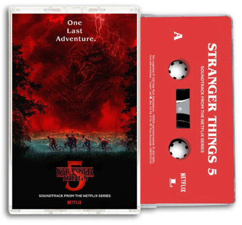 Various Aritsts - Stranger Things 5 (Soundtrack From The Netflix Series) - Cassette Format - Blind Tiger Record Club