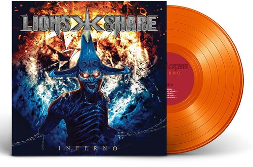 Lion's Share - Inferno (Ltd. Ed. Orange Vinyl, only 250 Copies) - Blind Tiger Record Club
