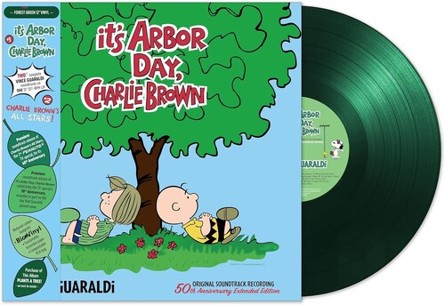 Vince Guaraldi - It's Arbor Day, Charlie Brown/ Charlie Brown's All Stars (Ltd. Ed. Forest Green, 50th Anniversary, Gatefold) - Blind Tiger Record Club