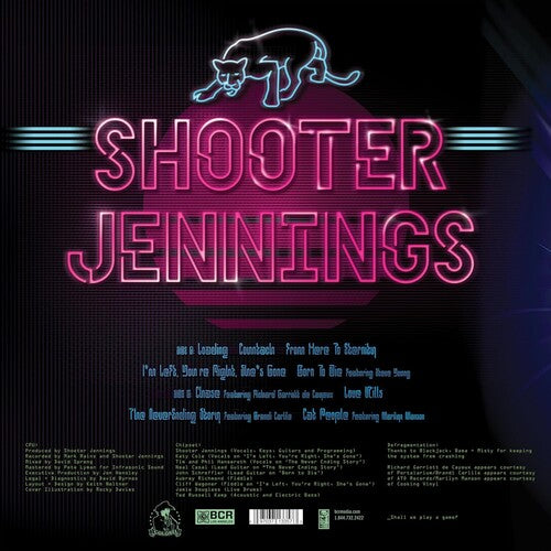 Shooter Jennings - Countach (For Giorgio) (Ltd. Ed. Violet Vinyl, 10th Anniversary)