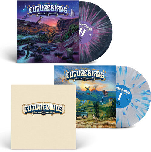 Futurebirds - Far Out Country I&II (Ltd. Ed. Clear/Blue Splatter, Purple/Blue/Blk Splatter 2xLP Vinyl)