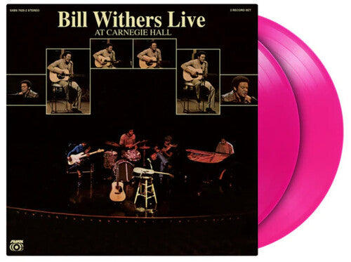 Bill Withers - Live At Carnegie Hall (Ltd. Ed. 180G 2xLP Translucent Magenta, Gatefold)