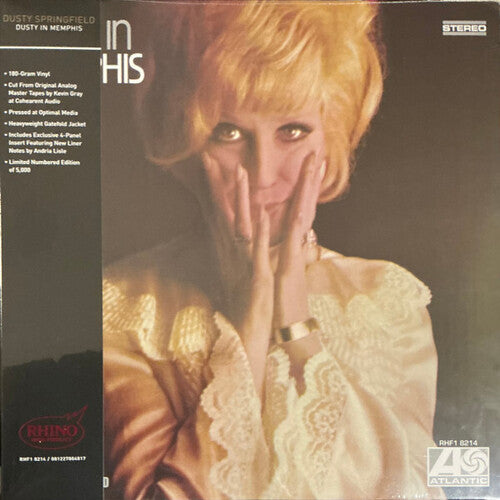 Dusty Springfield - Dusty In Memphis (Ltd. Ed. 180G Vinyl w/ Gatefold, Panel insert, limited copies)
