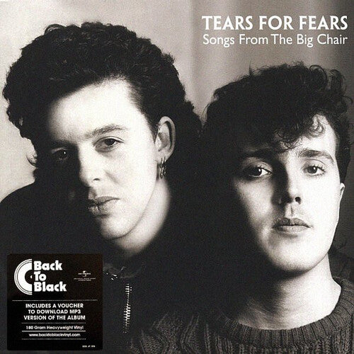 Tears for Fears - Songs From The Big Chair (Ltd. Ed. Clear Vinyl) - BTRC ROTM - Blind Tiger Record Club