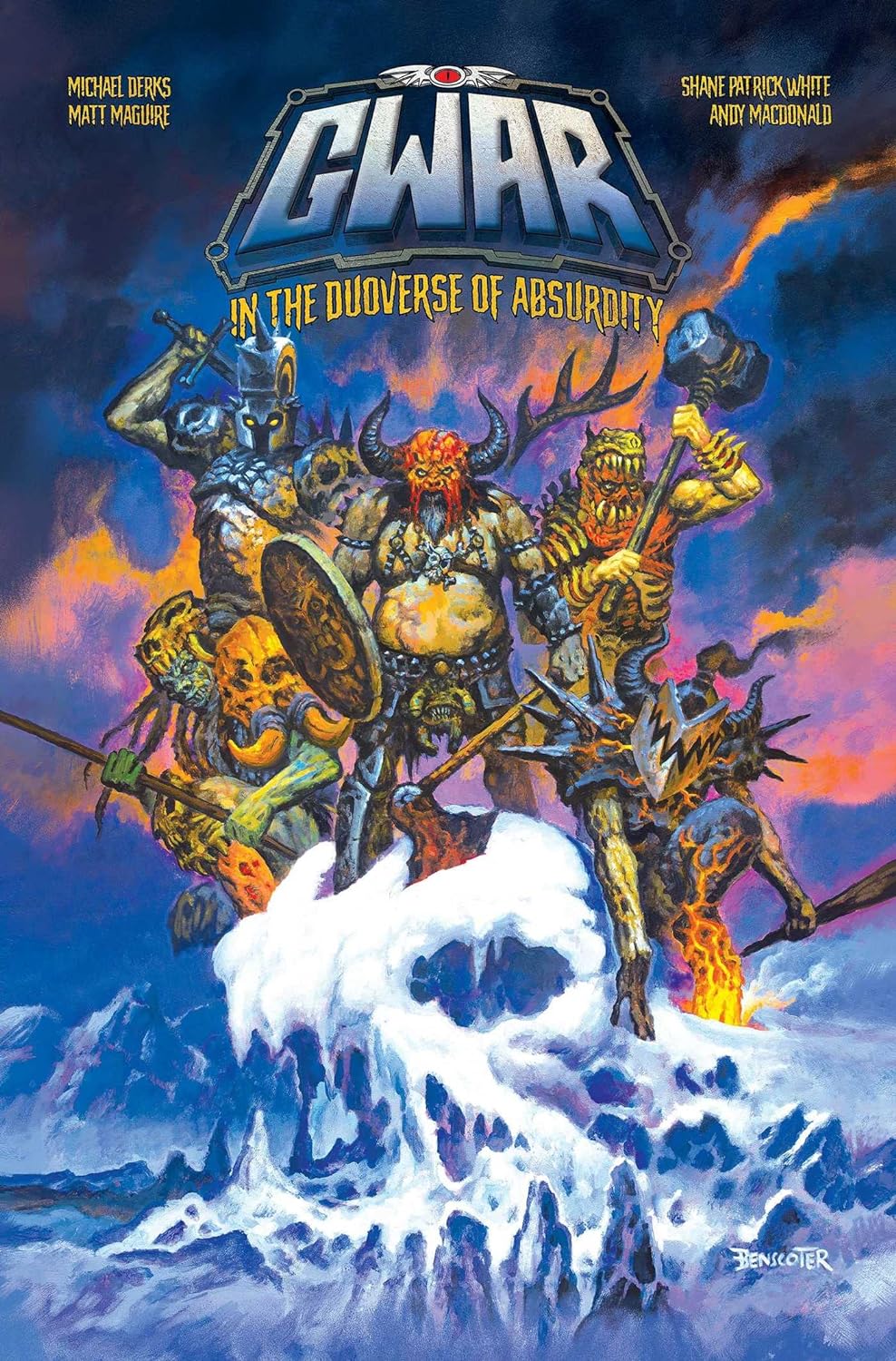 GWAR: In The Duoverse of Absurdity: In The Duoverse of Absurdity (Softcover Book - New) - Blind Tiger Record Club