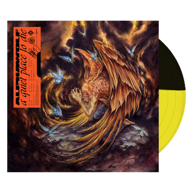 Alpha Wolf - A Quiet Place to Die (Gold & Black Split Vinyl) - MEMBER EXCLUSIVE - Blind Tiger Record Club