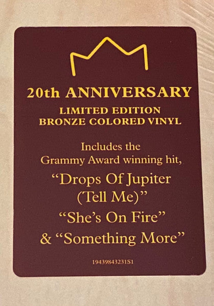Train - Drops of Jupiter (Ltd. Ed. 150G Bronze Vinyl) - BTRC ROTM