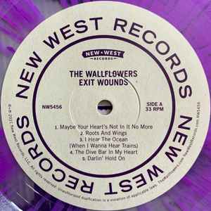 Wallflowers, The - Exit Wounds (Ltd Ed. 150G Clear w/ Purple Splatter Vinyl) - BTRC ROTM