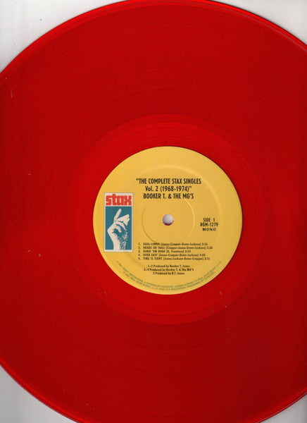 Booker T & the M.G.'s - The Complete Stax Singles Vol. 2: 1968-1974 (Ltd. Ed. Red 2XLP) - Blind Tiger Record Club