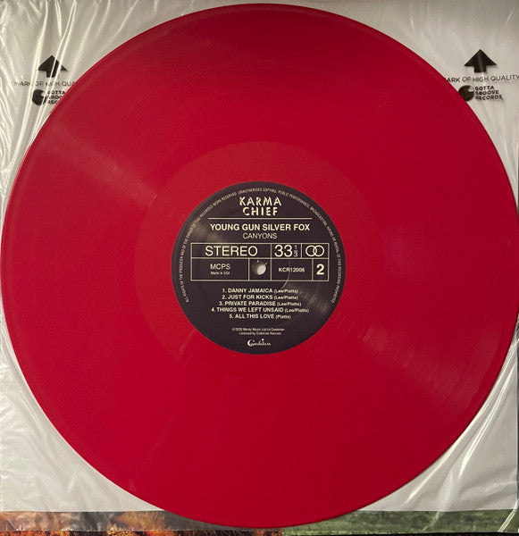 Young Gun Silver Fox - Canyons (Ltd. Ed. Opaque Red Vinyl) - BTRC ROTM