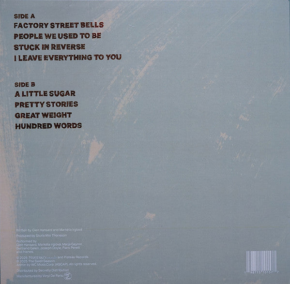 Swell Season, The - Forward (Ltd. Ed. Ivory Vinyl) - BTRC ROTM