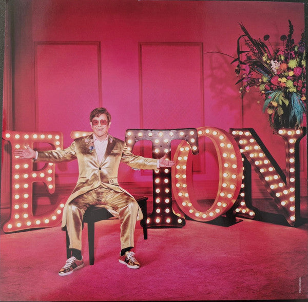 Elton John & Brandi Carlile -  Who Believes In Angels? (Ltd. Ed. Pink/Orange Swirl) - BTRC ROTM
