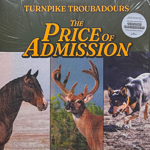 Turnpike Troubadours - The Price of Admission (Ltd. Ed. Orange Vinyl) - Blind Tiger Record Club