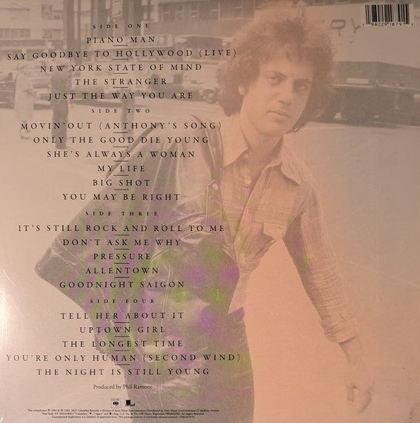 Billy Joel - Greatest Hits Volume I & II (Ltd. Ed. 2xLP) - BTRC ROTM