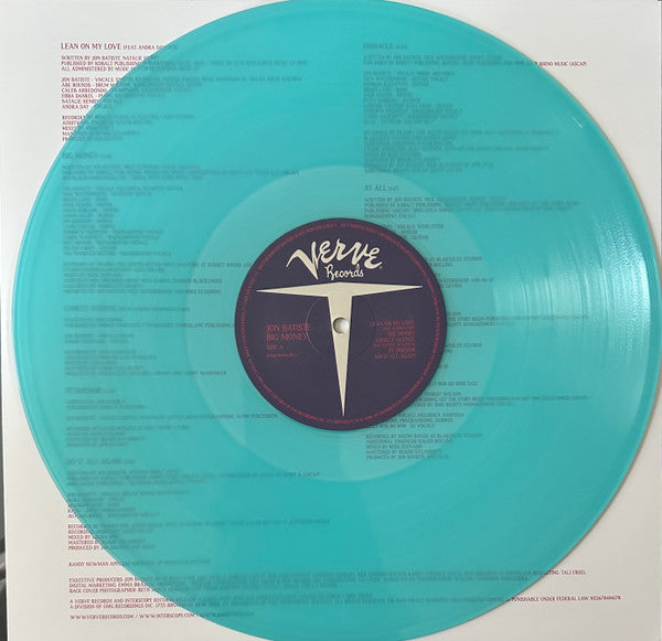 Jon Batiste - Big Money (Ltd. Ed. Light Blue Vinyl) - BTRC ROTM
