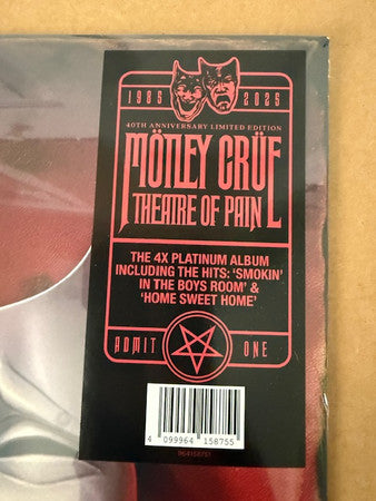 Motley Crue - Theatre Of Pain (Ltd. Ed. Purple Vinyl, Anniversary) - BTRC ROTM