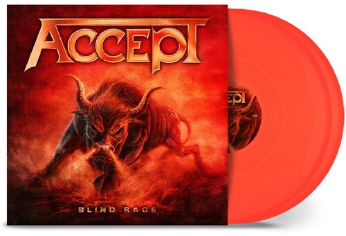 Accept - Blind Rage (Ltd. Ed. Neon Orage Vinyl, 2xLP) - Blind Tiger Record Club