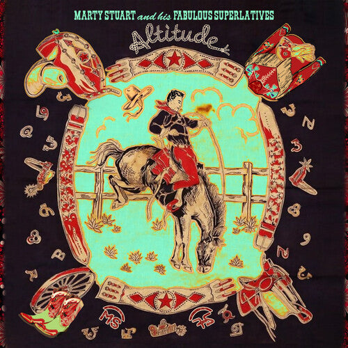 Marty Stuart & His Fabulous Superlatives - Altitude (Ltd. Ed. Transluscent Blue Vinyl) - Blind Tiger Record Club
