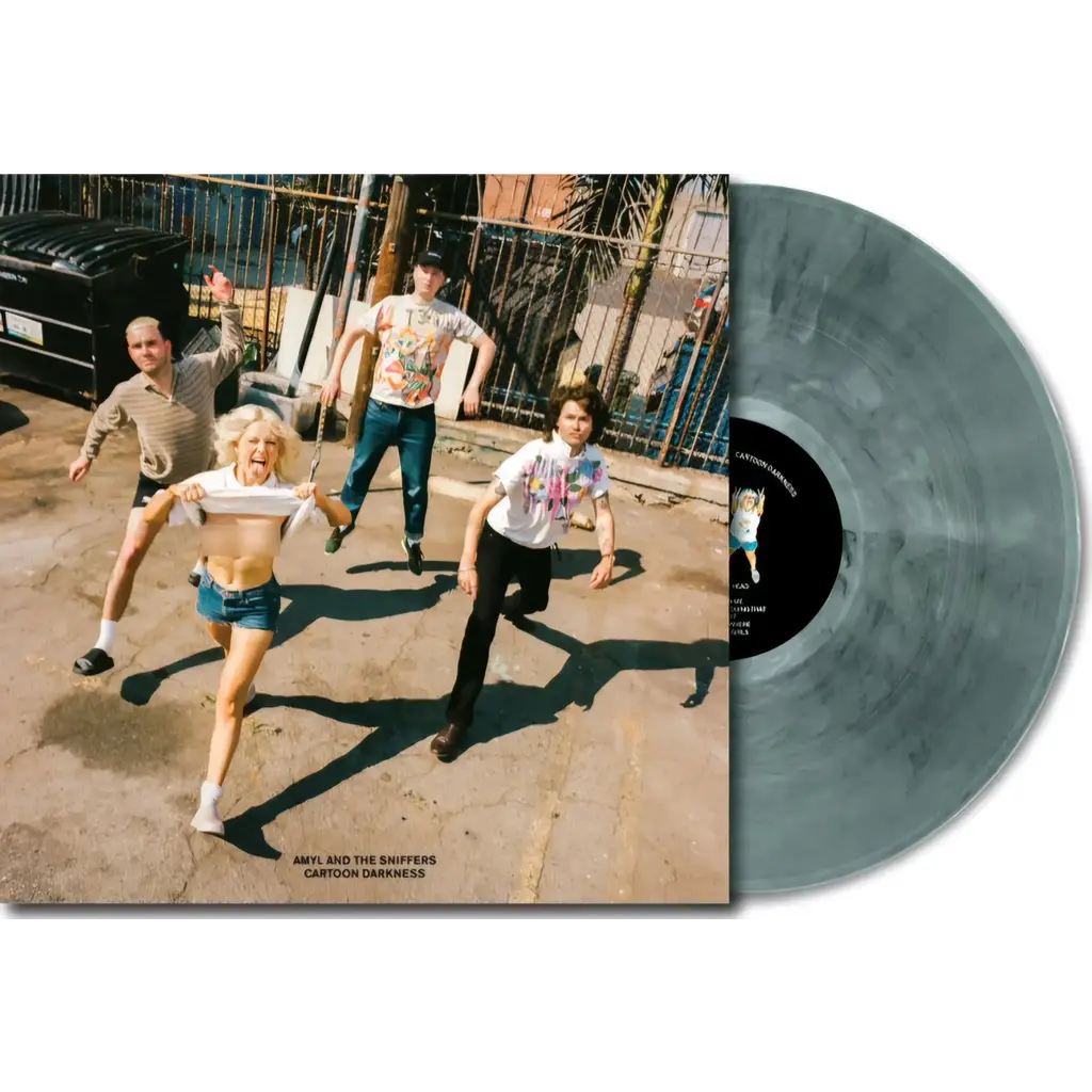 Amyl & the Sniffers - Cartoon Darkness - Doing in me Lungs Edition (Ltd. Ed. Smoke Vinyl)