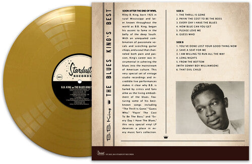 B.B. King - Blues King's Best (Ltd. Ed. Gold Vinyl) - Blind Tiger Record Club