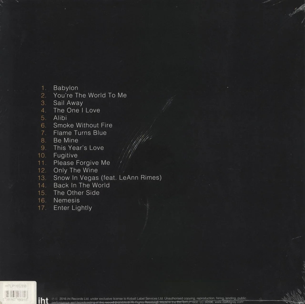 David Gray - The Best of David Gray (Ltd. Ed. Orange 2xLP Vinyl)