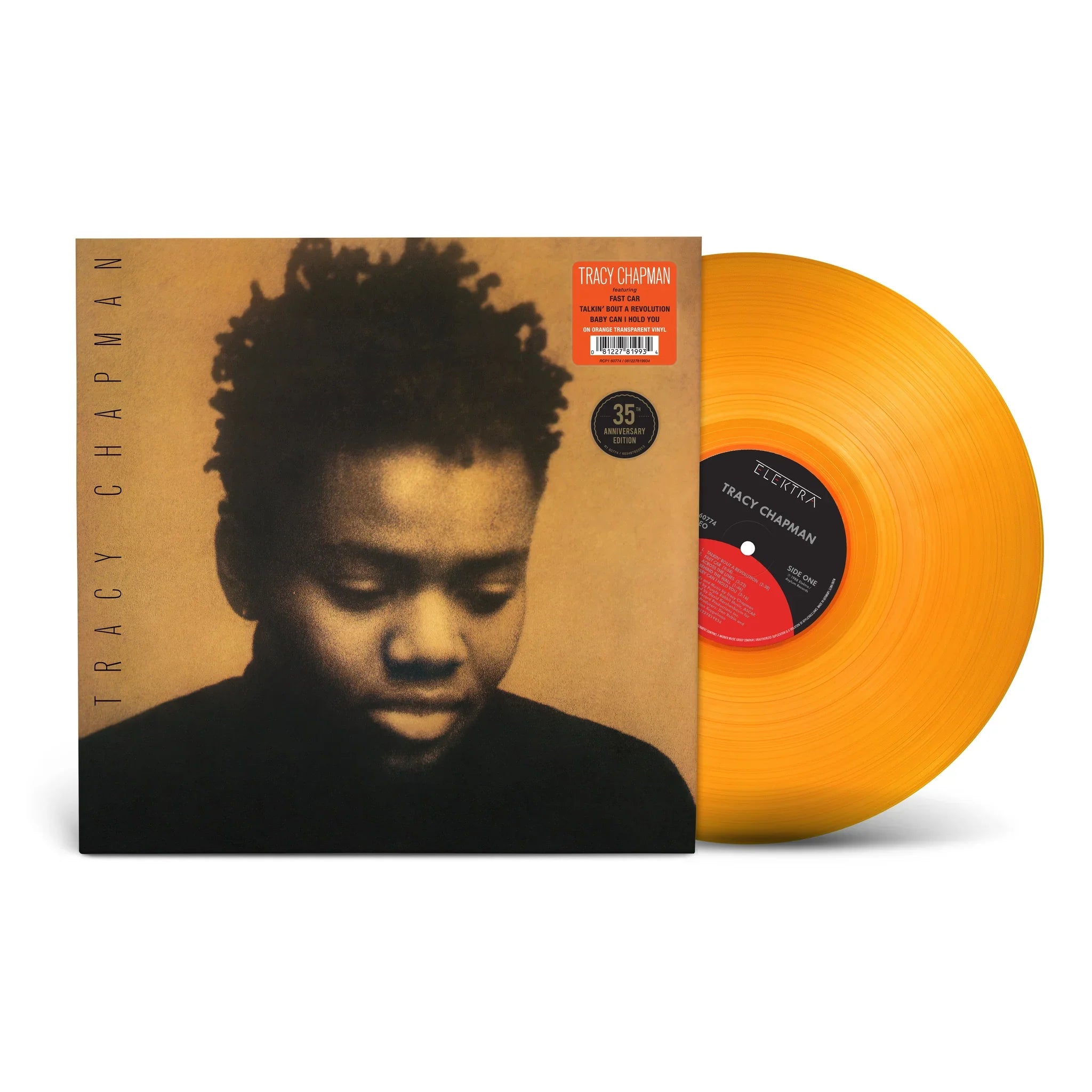 Tracy Chapman - Tracy Chapman (Ltd. Ed. 180G Orange Vinyl, 35th Anniversary) - Blind Tiger Record Club