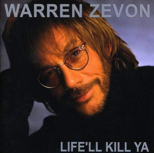 Warren Zevon - Life'll Kill Ya (Ltd. Ed. Smoking Skull Grey Marble Vinyl) - Blind Tiger Record Club