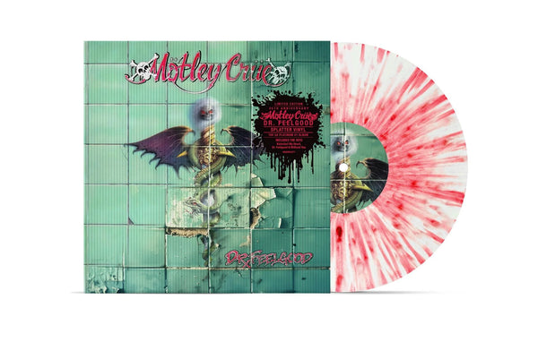 Motley Crue - Dr. Feelgood (Ltd. Ed. Wht./Red Splatter Vinyl 35th Anniversary Remastered) (Copy)