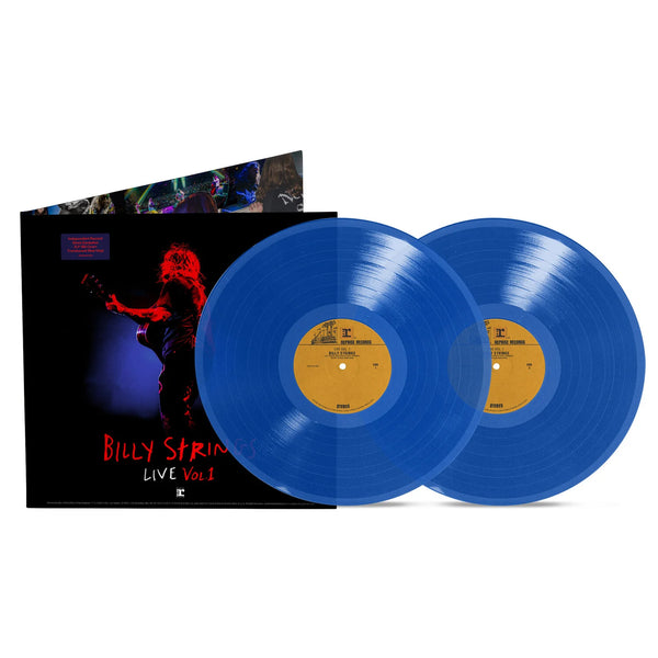 Billy Strings - Billy Strings Live Vol 1 (Ltd. Ed. 180G Blue 2xLP Vinyl) - Blind Tiger Record Club