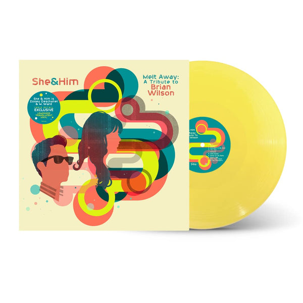 She & Him - Melt Away: A Tribute To Brian Wilson (Ltd. Ed. Clear Vinyl) - Blind Tiger Record Club