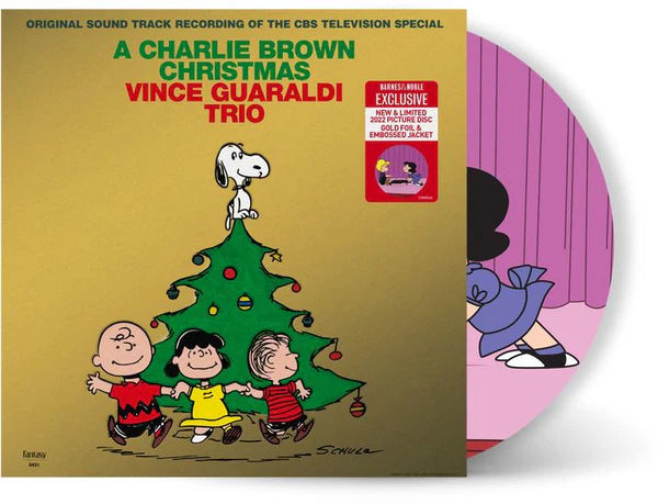 Vince Guaraldi Trio - A Charlie Brown Christmas (Ltd. Ed. Picture Disc, Gold Foil Cover)