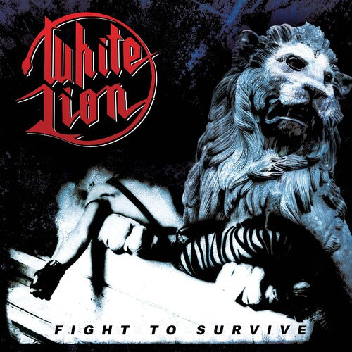 White Lion - Fight To Survive (Ltd. Ed. White/Black/Red Vinyl) - Blind Tiger Record Club