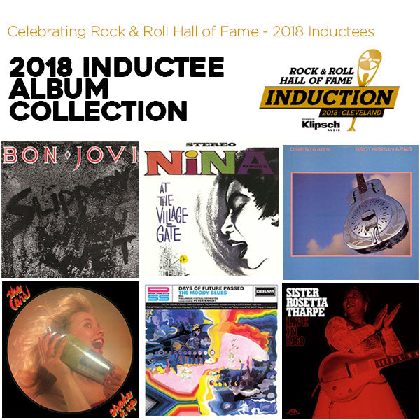 Rock 'n' Roll Hall of Fame 2018 Inductees Album Collection - Blind Tiger Record Club