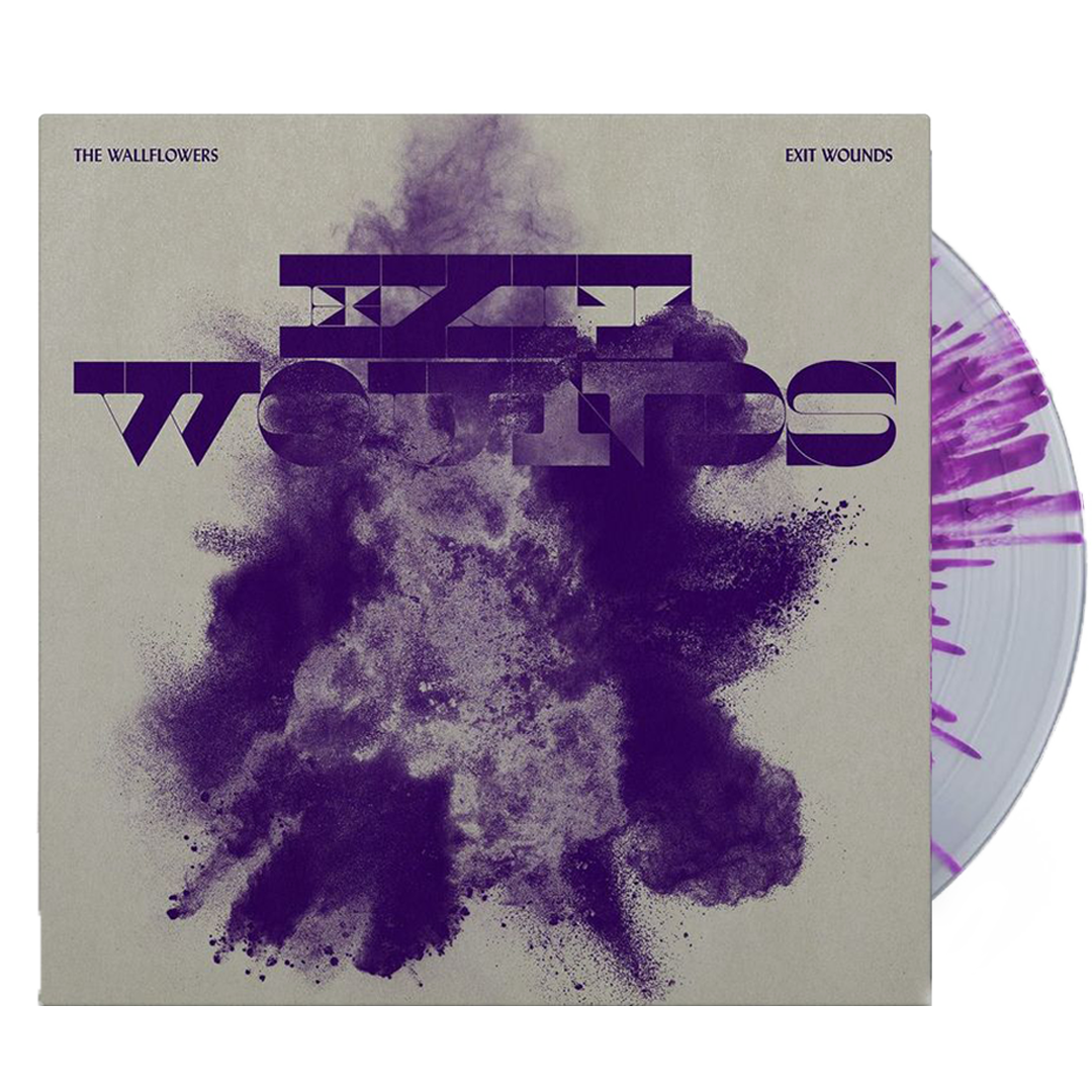 The Wallflowers - Exit Wounds (Ltd Ed. 150G Clear w/ Purple Splatter Vinyl) - MEMBER EXCLUSIVE - Blind Tiger Record Club