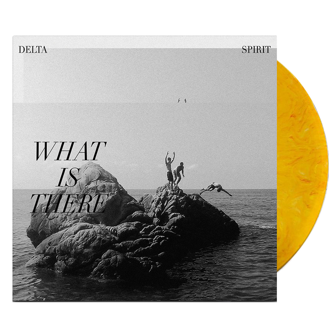 Delta Spirit - What Is There (Ltd. Ed.180G Opaque Yellow w/ Black Marble Vinyl - RARE) - MEMBER EXCLUSIVE - Blind Tiger Record Club